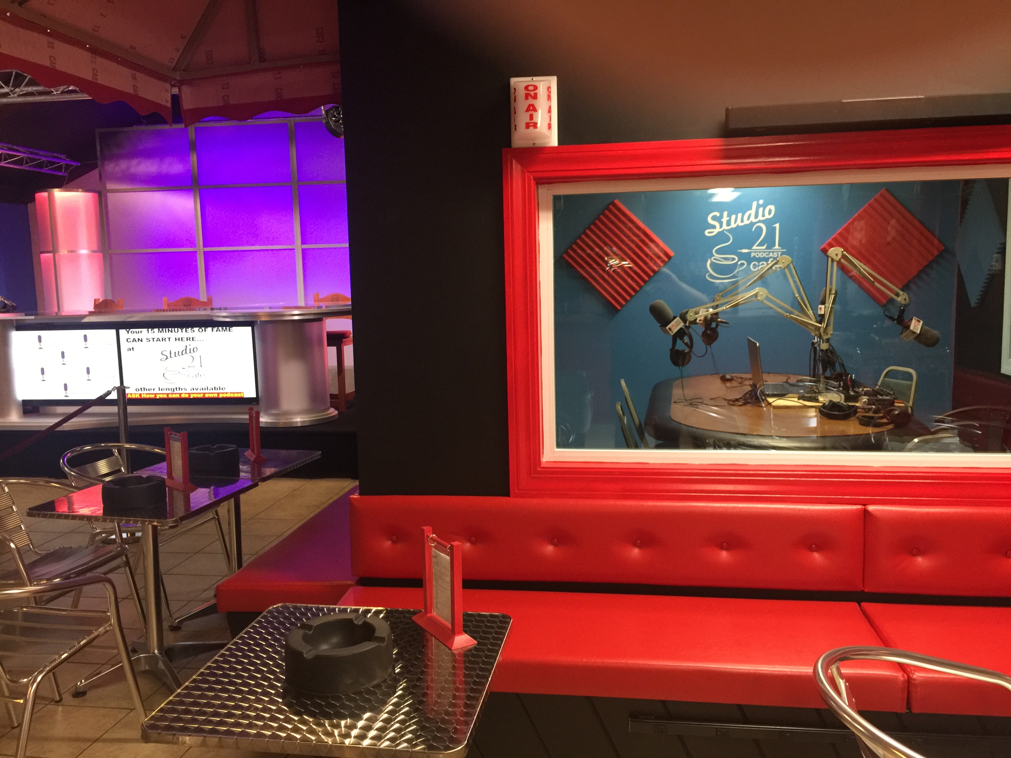 Home | Studio 21 Podcast Cafe
